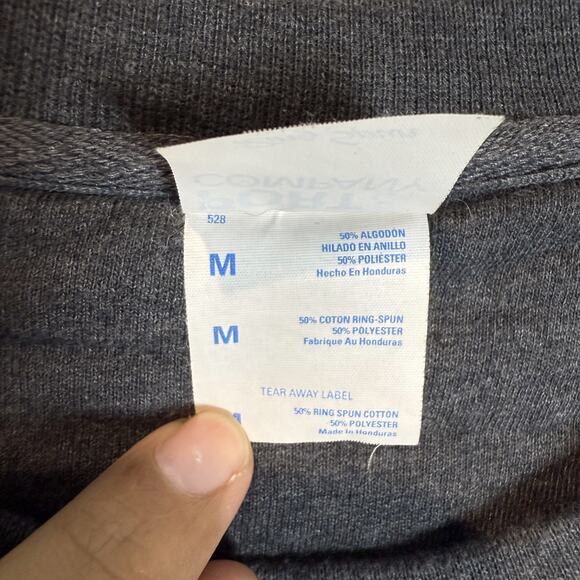 Bud Light Port & Company Ring Spun Dilly Dilly Sweatshirt Men's Medium Gray - Picture 10 of 11